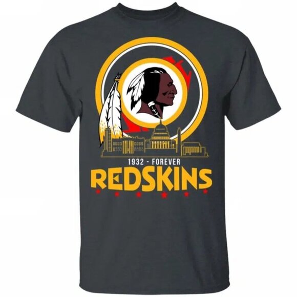 Olin D Tops - Washington Redskins 1932 Forever City Football Legacy Graphic Team T-Shirt 91